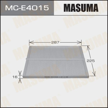 Cabin air filter Masuma, MC-E4015