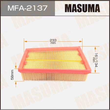 Air filter Masuma, MFA-2137