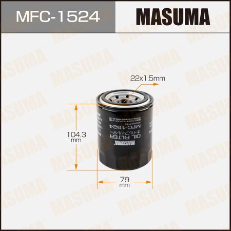 Oil filter Masuma, MFC-1524