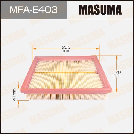 Air filter Masuma, MFA-E403