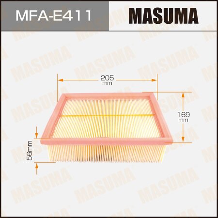 Air filter Masuma, MFA-E411