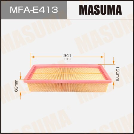 Air filter Masuma, MFA-E413