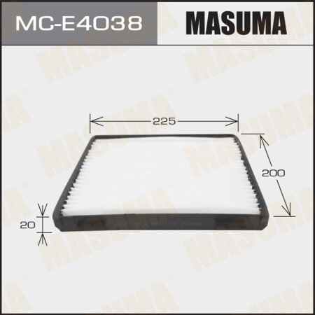 Cabin air filter Masuma, MC-E4038