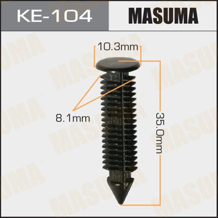 Retainer clip Masuma plastic, KE-104