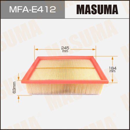 Air filter Masuma, MFA-E412