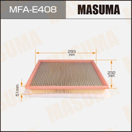 Air filter Masuma, MFA-E408