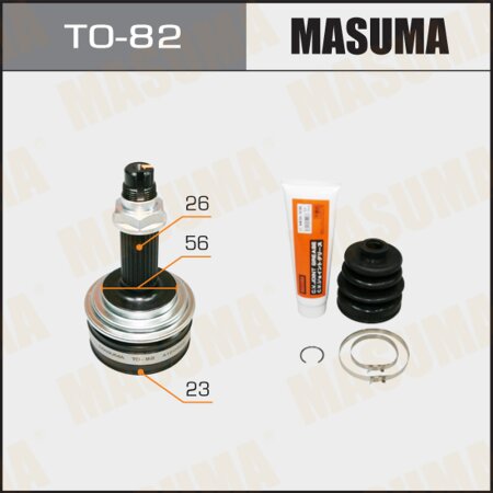 CV joint (outer) Masuma, TO-82