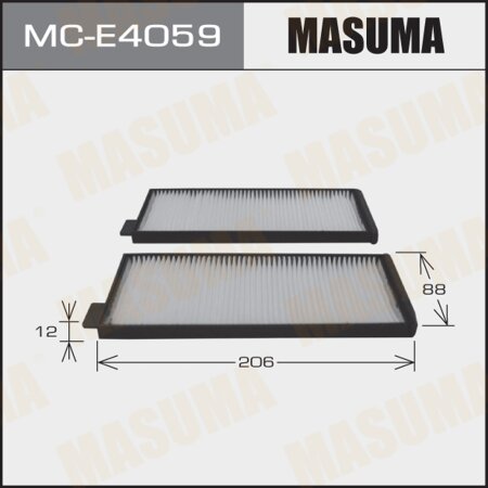 Cabin air filter Masuma, MC-E4059