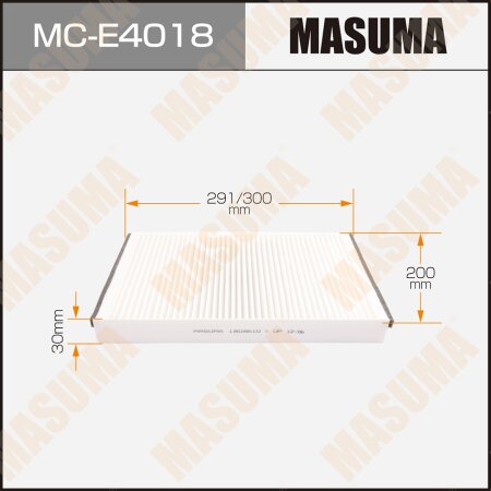 Cabin air filter Masuma, MC-E4018