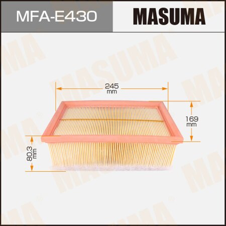 Air filter Masuma, MFA-E430