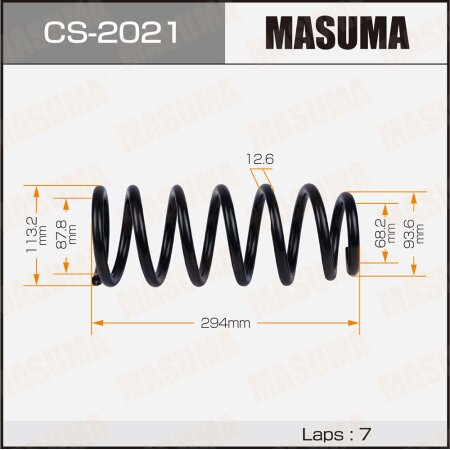 Coil spring Masuma, CS-2021