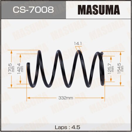 Coil spring Masuma, CS-7008