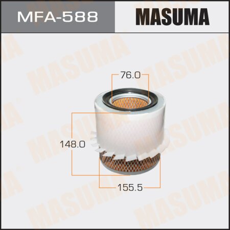 Air filter Masuma, MFA-588