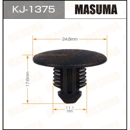 Retainer clip Masuma plastic, KJ-1375