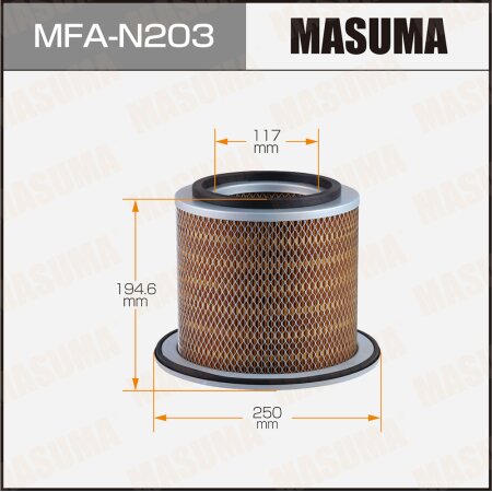 Air filter Masuma, MFA-N203