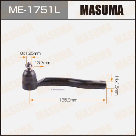 Tie rod end Masuma, ME-1751L