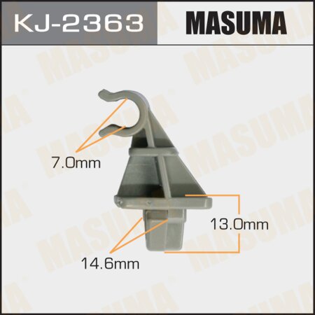 Retainer clip Masuma plastic, KJ-2363