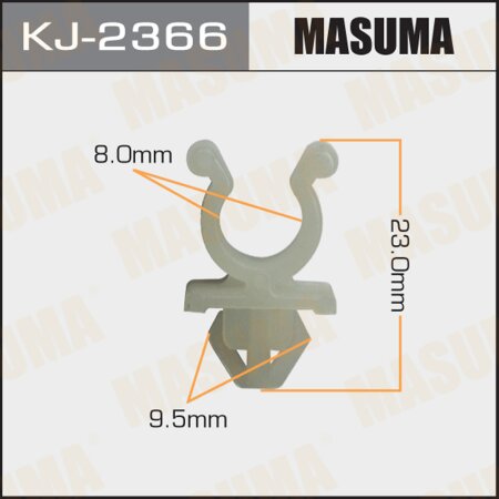 Retainer clip Masuma plastic, KJ-2366