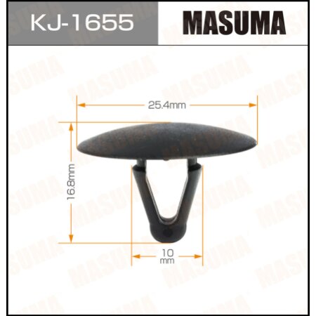 Retainer clip Masuma plastic, KJ-1655