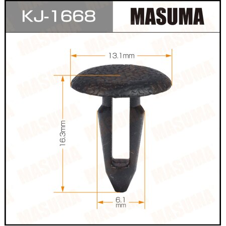 Retainer clip Masuma plastic, KJ-1668