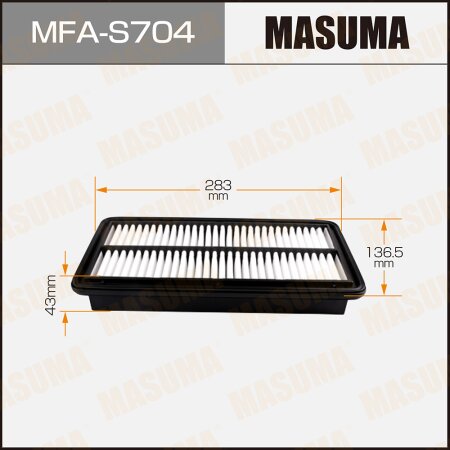 Air filter Masuma, MFA-S704