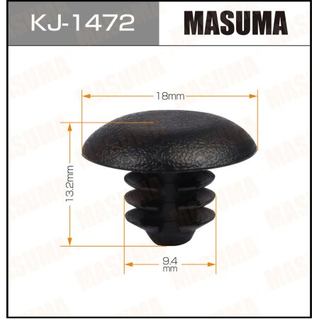 Retainer clip Masuma plastic, KJ-1472