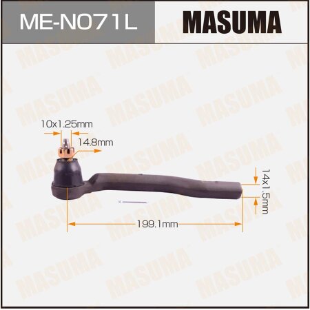 Tie rod end Masuma, ME-N071L