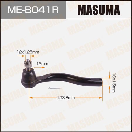 Tie rod end Masuma, ME-B041R