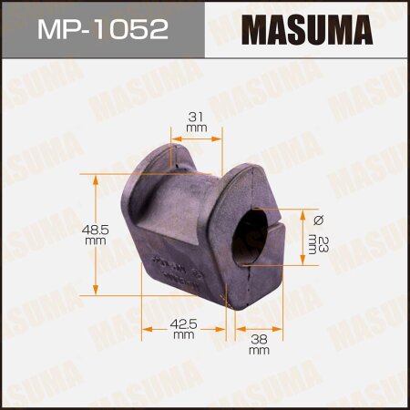 Stabilizer bar bushing Masuma, MP-1052