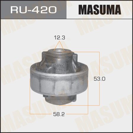 Silent block suspension bush Masuma, RU-420