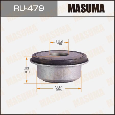 Silent block suspension bush Masuma, RU-479