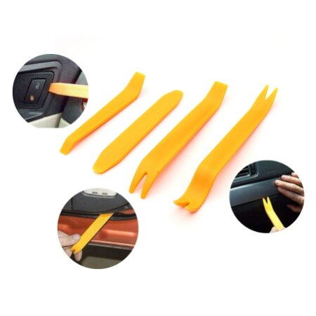 Trim removal tool kit Masuma, plastic, set of 4pcs, V-009