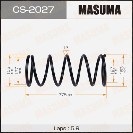 Coil spring Masuma, CS-2027