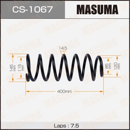 Coil spring Masuma, CS-1067