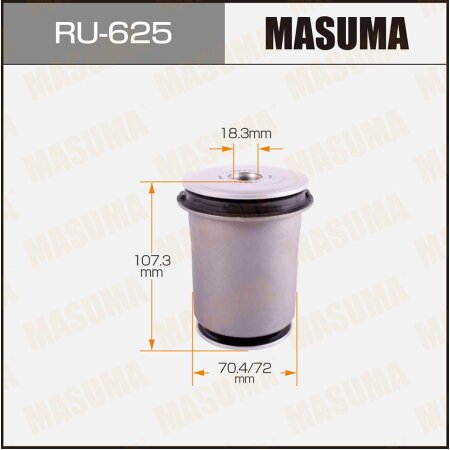 Silent block suspension bush Masuma, RU-625