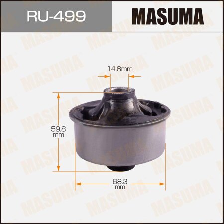 Silent block suspension bush Masuma, RU-499