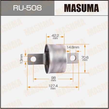 Silent block suspension bush Masuma, RU-508