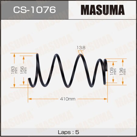 Coil spring Masuma, CS-1076