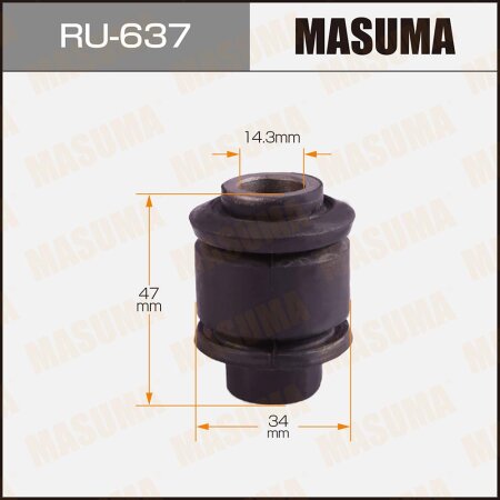 Silent block suspension bush Masuma, RU-637