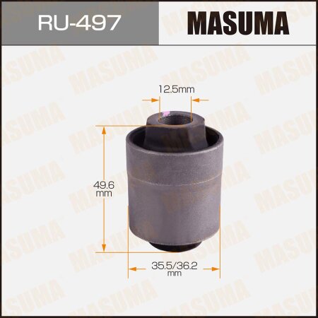 Silent block suspension bush Masuma, RU-497