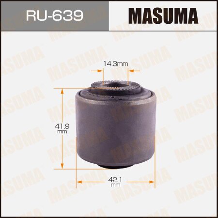 Silent block suspension bush Masuma, RU-639