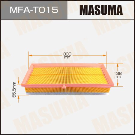 Air filter Masuma, MFA-T015