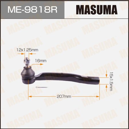 Tie rod end Masuma, ME-9818R