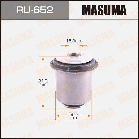 Silent block suspension bush Masuma, RU-652