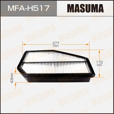 Air filter Masuma, MFA-H517