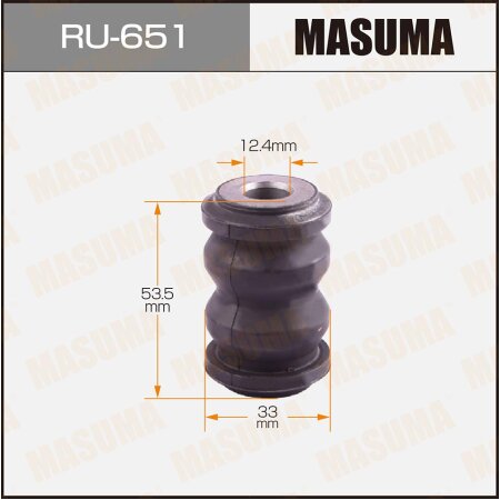 Silent block suspension bush Masuma, RU-651