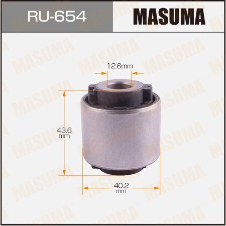 Silent block suspension bush Masuma, RU-654