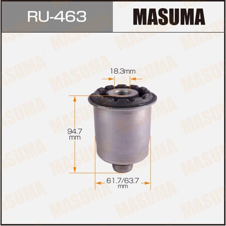 Silent block suspension bush Masuma, RU-463