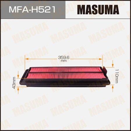 Air filter Masuma, MFA-H521