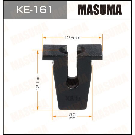 Retainer clip Masuma plastic, KE-161